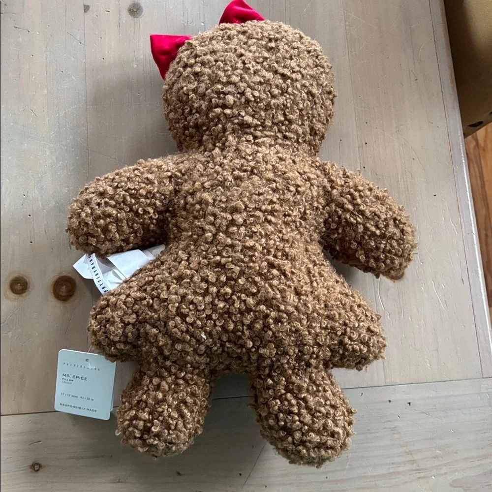 Pottery Barn Ms. Spice Gingerbread Pillow